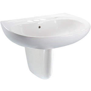 TLHT2424G01 Prominence Wall Hung Bathroom Sink - Cotton