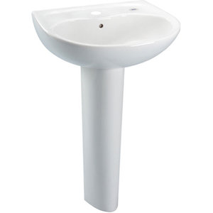 TLPT241G01 Supreme Pedestal Bathroom Sink - Cotton