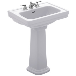TOTLPT5328N01 Promenade Pedestal Bathroom Sink - Cotton TOTLPT5328N01 Promenade Pedestal Bathroom Sink - Cotton