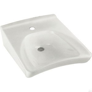 TLT30801 Reliance Commercial Wall Hung Bathroom Sink - Cotton TLT30801 Reliance Commercial Wall Hung Bathroom Sink - Cotton
