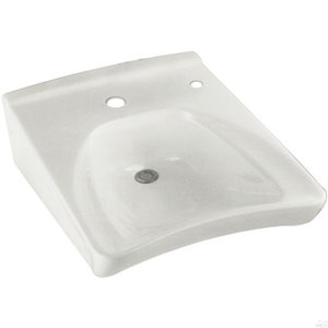 TLT308A01 Reliance Commercial Wall Hung Bathroom Sink - Cotton TLT308A01 Reliance Commercial Wall Hung Bathroom Sink - Cotton