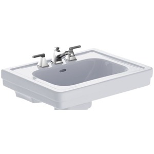 TLT530801 Promenade Pedestal Basin Part - Cotton TLT530801 Promenade Pedestal Basin Part - Cotton