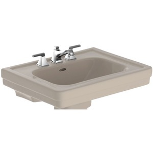 TLT530803 Promenade Pedestal Basin Part - Bone TLT530803 Promenade Pedestal Basin Part - Bone