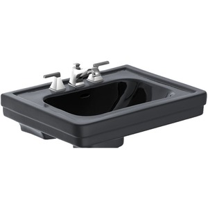 TLT530851 Promenade Pedestal Basin Part - Ebony TLT530851 Promenade Pedestal Basin Part - Ebony