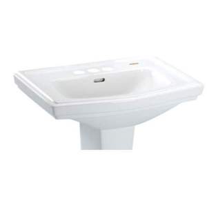 TLT780801 Clayton Pedestal Basin Part - Cotton