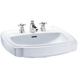 TLT97201 Guinevere Pedestal Bathroom Sink - Cotton