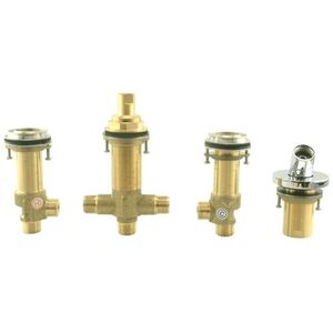 TTBN01202UCP Whirlpool Faucet Valve Rough In Valve - Polished Chrome TTBN01202UCP Whirlpool Faucet Valve Rough In Valve - Polished Chrome