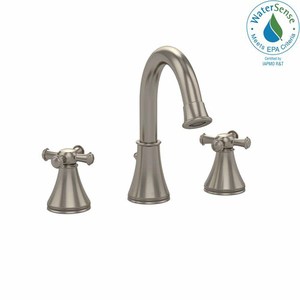 TTL220DDH12BN Vivian 8'' Widespread Bathroom Faucet - Brushed Nickel TTL220DDH12BN Vivian 8'' Widespread Bathroom Faucet - Brushed Nickel