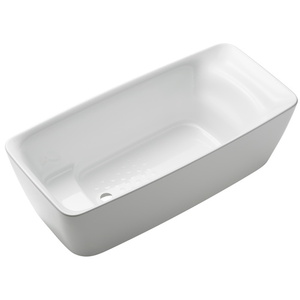 TPJY1724PWEUGW Flotation Unique Size Soaking Tub - Gloss White