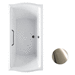 TOTO TABY784N01YBN Cotton / Brushed Nickel 72" X 36" Soaking Tub