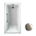 TOTO TABY782Q01YBN3 Cotton / Brushed Nickel 60'' x 32'' Soaking Tub