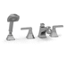 TOTO TTB221SCP Polished Chrome Tub Faucet Trim Kit