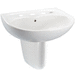 TOTO TLHT2418G01 Cotton Wall Hung Bathroom Sink