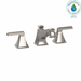 TOTO TTL221DDPN Polished Nickel 8'' Widespread Bathroom Sink Faucet