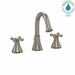 TOTO TTL220DDH12BN Brushed Nickel 8'' Widespread Bathroom Sink Faucet
