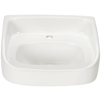  Wall Hung Bathroom Sink - White