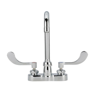  8" Widespread Commercial Bathroom Sink Faucet - Chrome