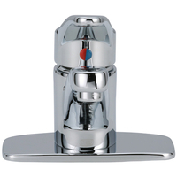  4" Centerset Commercial Bathroom Sink Faucet - Chrome