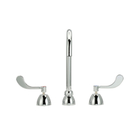  8" Widespread Commercial Bathroom Sink Faucet - Chrome