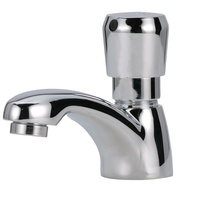  Single Hole Commercial Bathroom Sink Faucet - Chrome