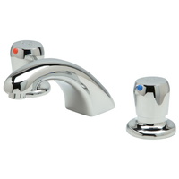  8" Widespread Commercial Bathroom Sink Faucet - Chrome