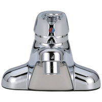  Single Hole Commercial Bathroom Sink Faucet - Chrome