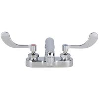  4" Centerset Commercial Bathroom Sink Faucet - Chrome
