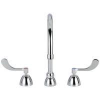  8" Widespread Commercial Bathroom Sink Faucet - Chrome