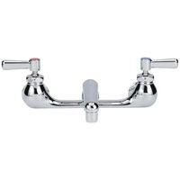  Wall Mounted Commercial Bathroom Sink Faucet - Chrome