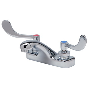 ZZ81104XL3M 4" Centerset Commercial Bathroom Sink Faucet - Chrome