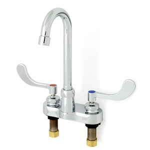 ZZ812A4XL3F 8" Widespread Commercial Bathroom Sink Faucet - Chrome ZZ812A4XL3F 8" Widespread Commercial Bathroom Sink Faucet - Chrome