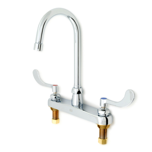 ZZ871B4XL3F 8" Widespread Commercial Bathroom Sink Faucet - Chrome ZZ871B4XL3F 8" Widespread Commercial Bathroom Sink Faucet - Chrome