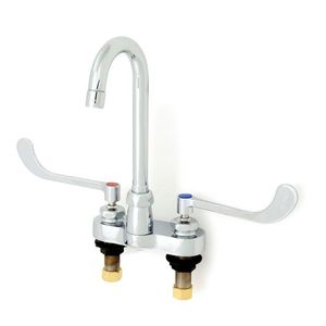 ZZ812A6XL 8" Widespread Commercial Bathroom Sink Faucet - Chrome ZZ812A6XL 8" Widespread Commercial Bathroom Sink Faucet - Chrome