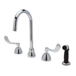 ZZ831B4XLHS 8" Widespread Commercial Bathroom Sink Faucet - Chrome ZZ831B4XLHS 8" Widespread Commercial Bathroom Sink Faucet - Chrome