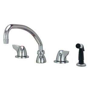ZZ831J3XLHS 8" Widespread Commercial Bathroom Sink Faucet - Chrome ZZ831J3XLHS 8" Widespread Commercial Bathroom Sink Faucet - Chrome